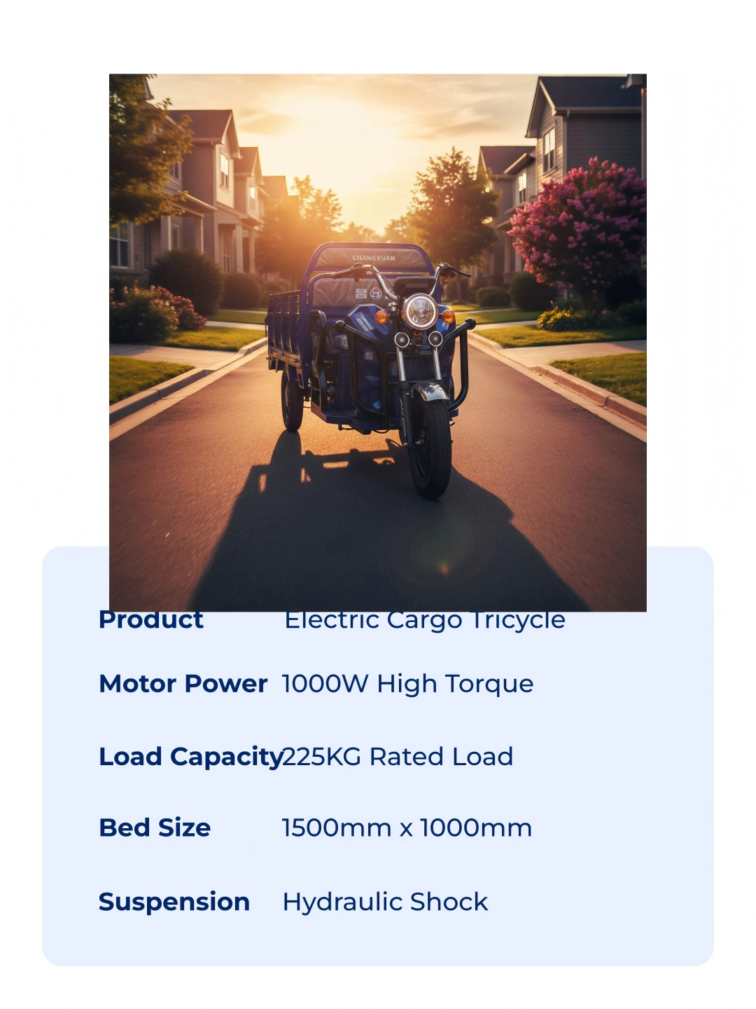 Advanced safety features, including reliable brakes, bright LED lights, and a protective front guard, ensure safe operation even in demanding industrial environments.
