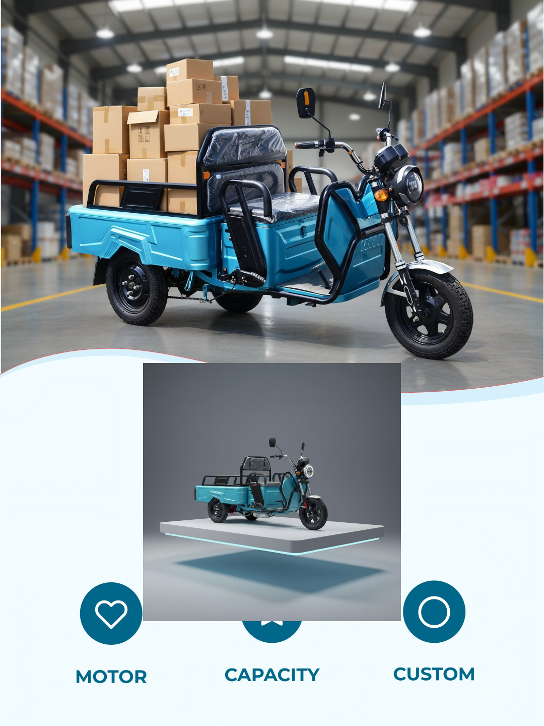 Foldable design enables compact storage in home garages, saving space and making it convenient for family use.